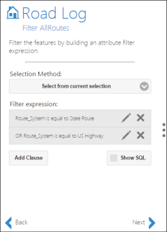 The second attribute selection clause is added